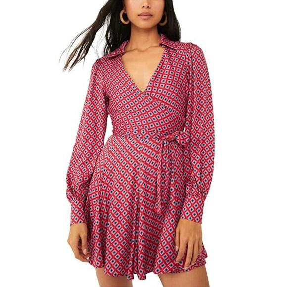 It Takes Two Long Sleeve Open Back Mini Dress Medium‎ - Picture 1 of 8